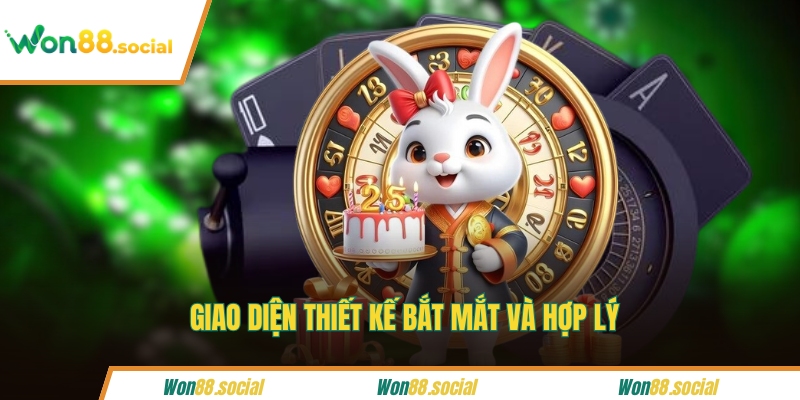 Giao diện thiết kế bắt mắt và hợp lý 