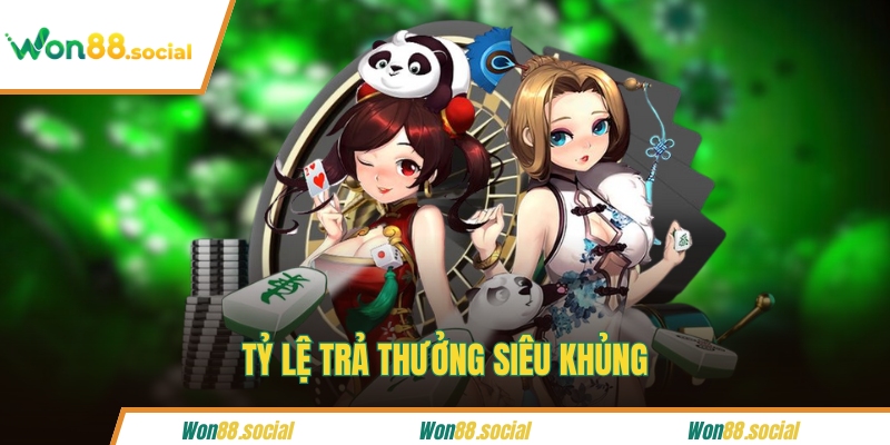 Tỷ lệ trả thưởng siêu khủng