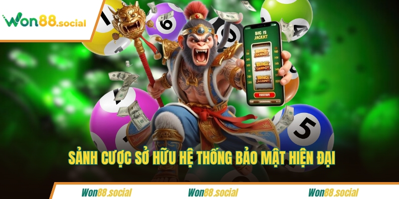 Sảnh cược sở hữu hệ thống bảo mật hiện đại 